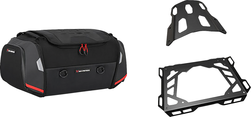 SW-MOTECH Rackpack Tail Bag System - Black - KTM Super Duke R 1290/1390 '19-'24 GPT.04.915.30000