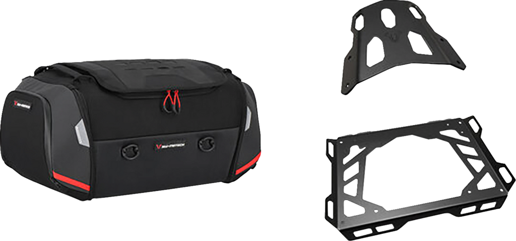 SW-MOTECH Rackpack Tail Bag System - Black - Suzuki GSX 1300 R Hayabusa '20-'24 GPT.05.987.30000