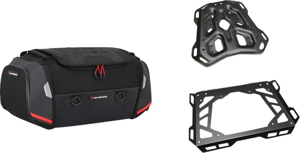 SW-MOTECH Rackpack Tail Bag System - Black - Suzuki VStrom 800 '23-'24 GPT.05.845.30000