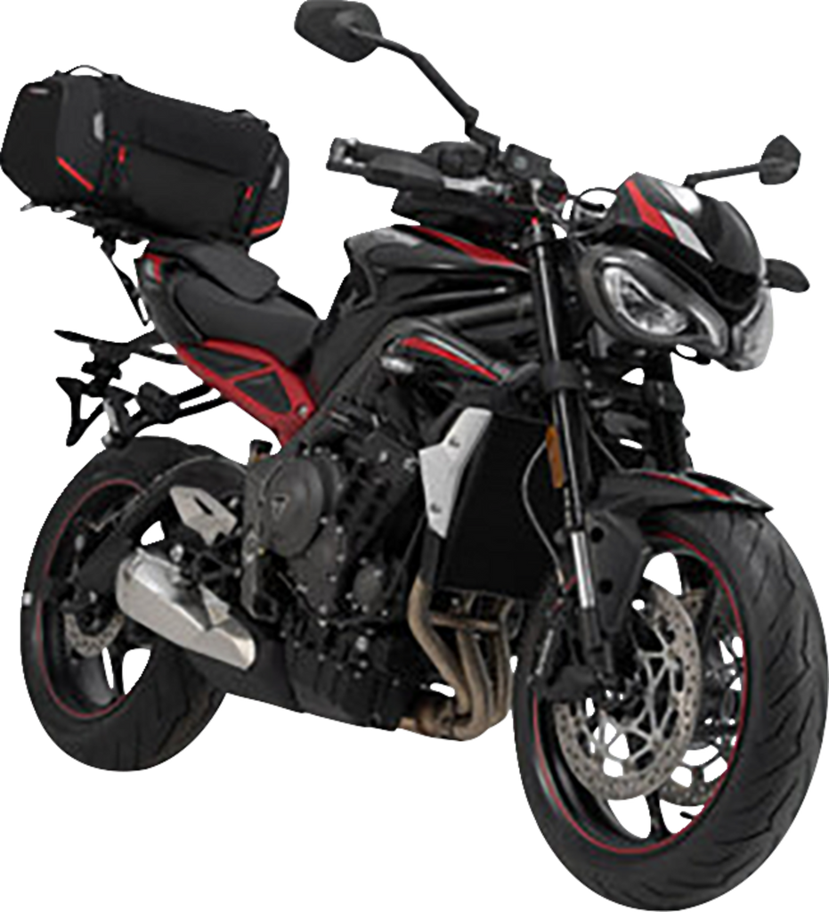 SW-MOTECH Rackpack Tail Bag System - Black - Suzuki SV650 '17-'24 GPT.05.670.30000