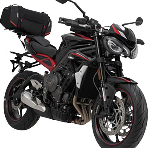 SW-MOTECH Rackpack Tail Bag System - Black - Suzuki SV650 '17-'24 GPT.05.670.30000