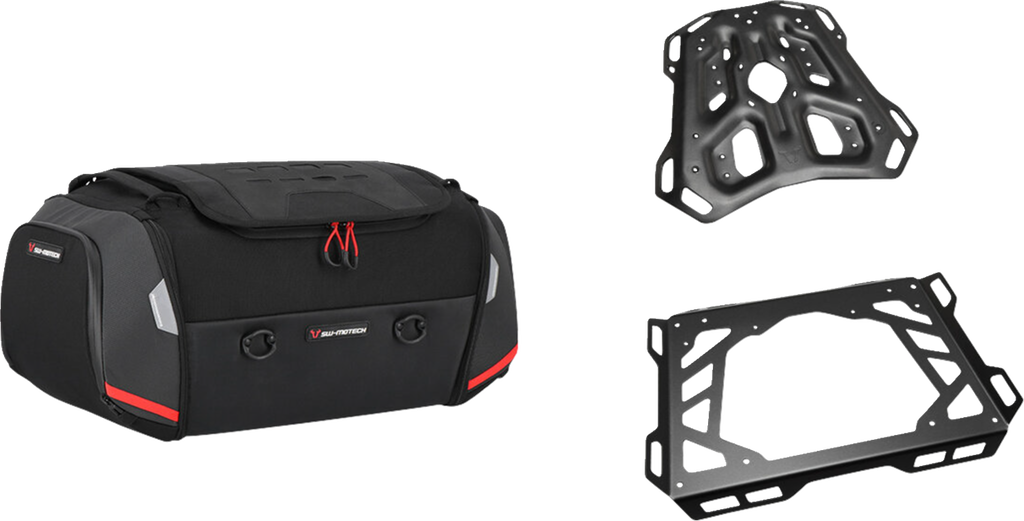 SW-MOTECH Rackpack Tail Bag System - Black - Yamaha Tenere 700 '21-'24 GPT.06.799.30000