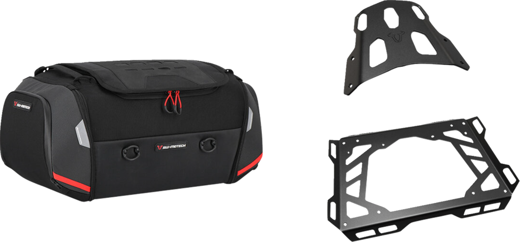 SW-MOTECH Rackpack Tail Bag System - Black - KTM Enduro R 690/SMC-R 690 '19-'24 GPT.04.946.30000