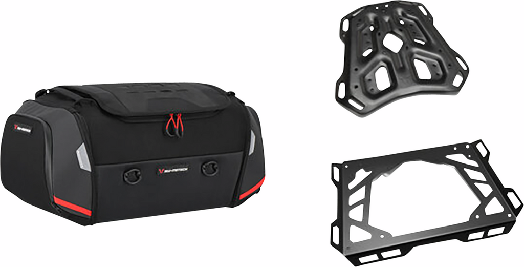 SW-MOTECH Rackpack Tail Bag System - Black - Yamaha Tracer '20-'24 GPT.06.921.30000