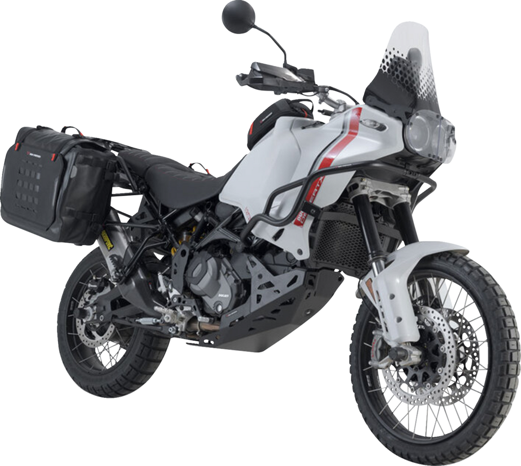 SW-MOTECH SysBag Side Bag System - Black - Ducati DesertX '22-'24 BC.SYS.22.995.21000B