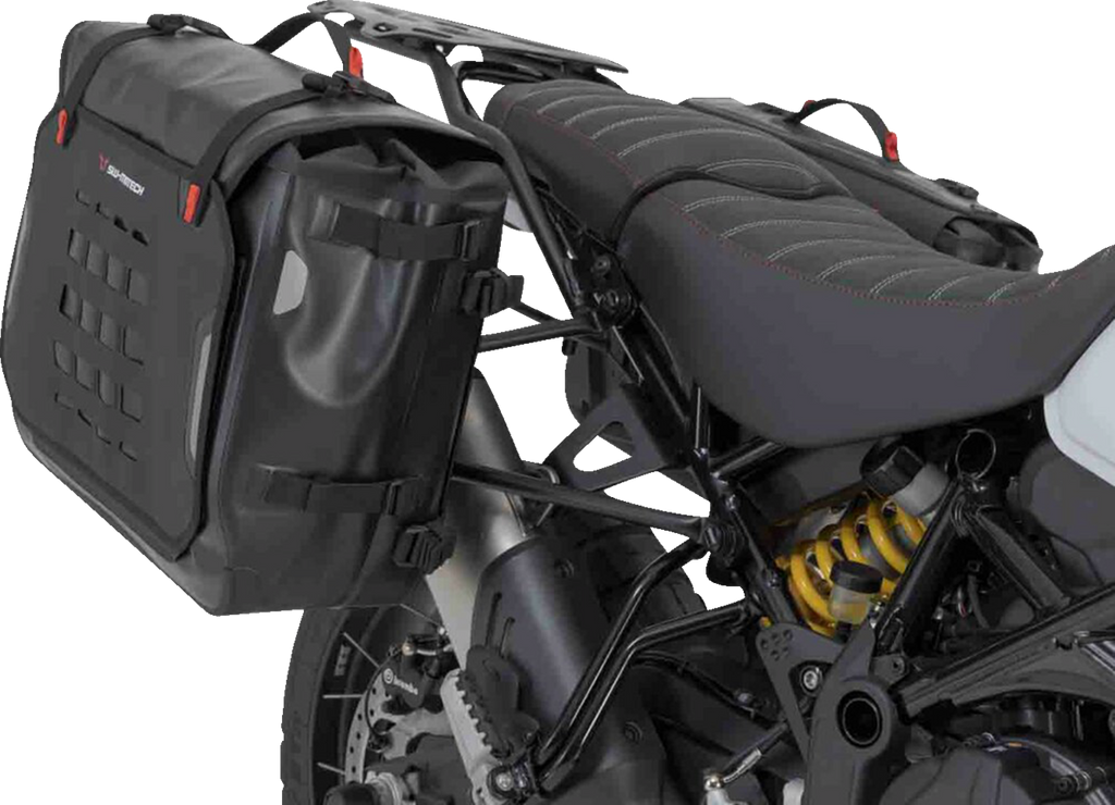 SW-MOTECH SysBag Side Bag System - Black - Ducati DesertX '22-'24 BC.SYS.22.995.21000B