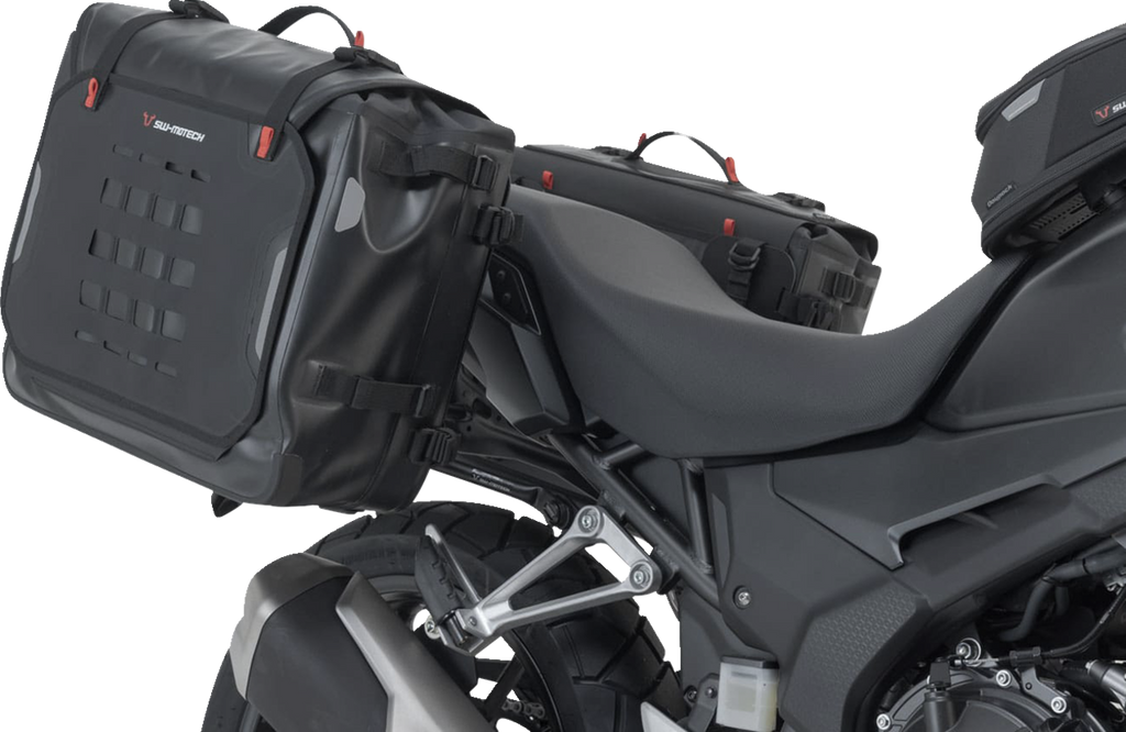 SW-MOTECH SysBag Side Bag System - Black - Ducati Multistrada 950/1200/1260/V2 '15-'24 BC.SYS.22.114.21000B