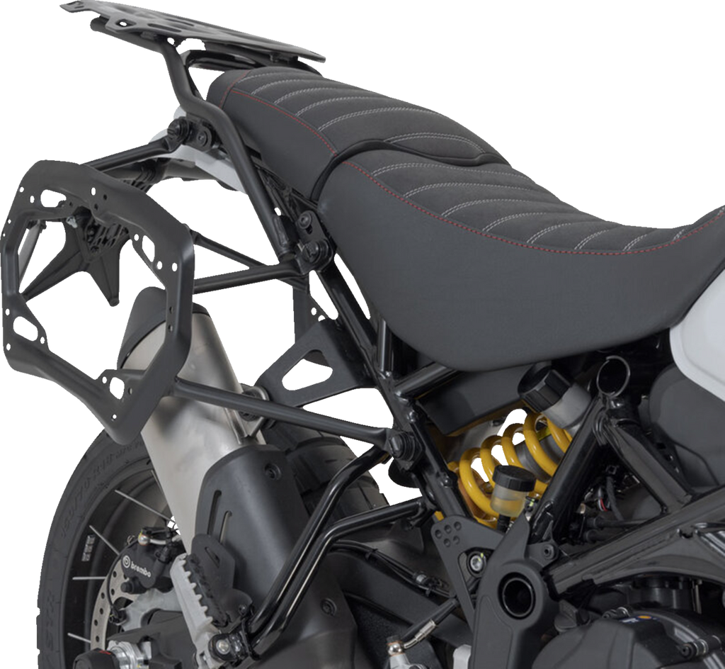 SW-MOTECH SysBag Side Bag System - Black - Ducati DesertX '22-'24 BC.SYS.22.995.21000B