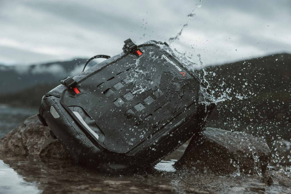 SW-MOTECH SysBag Side Bag System - Black - Honda Africa Twin '18-'24 BC.SYS.01.890.21000B