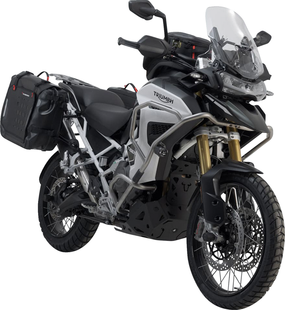 SW-MOTECH SysBag Side Bag System - Black - Tiger 1200 GT/Rally Explorer '22-'24 BC.SYS.11.905.21102B