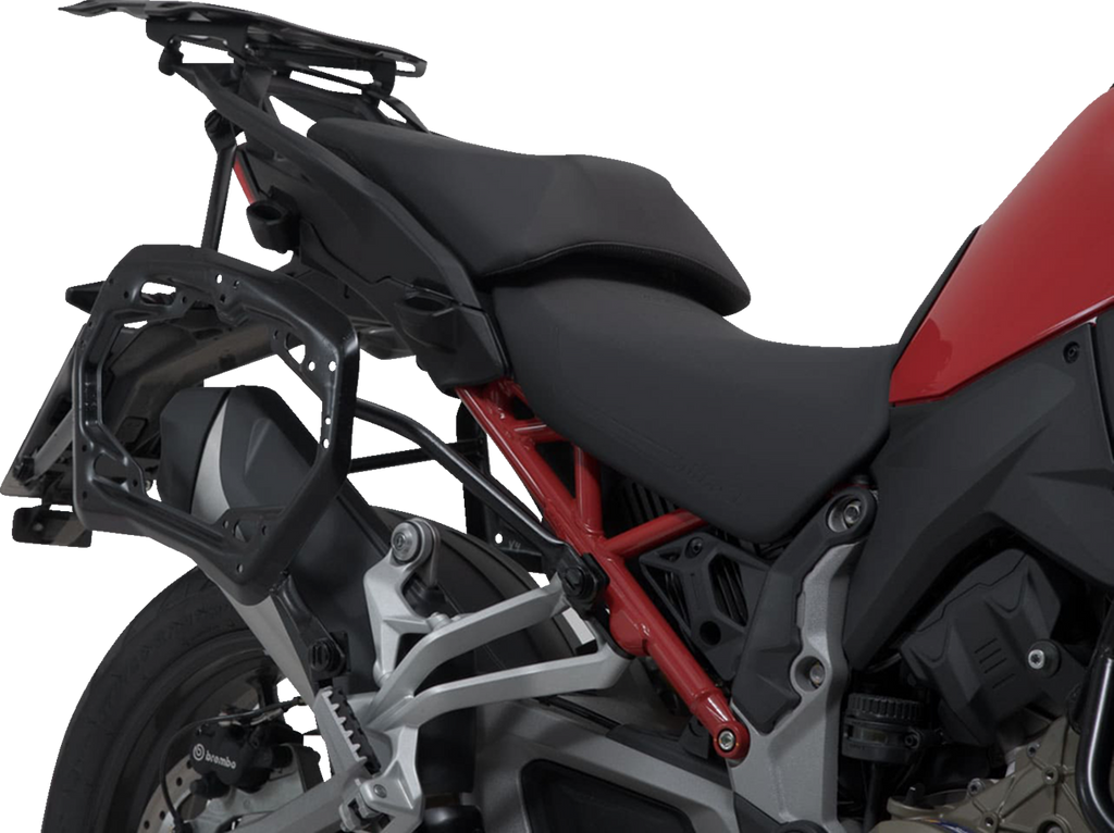 SW-MOTECH SysBag Side Bag System - Black - Multistrada V4 '21-'24 BC.SYS.22.822.21100B