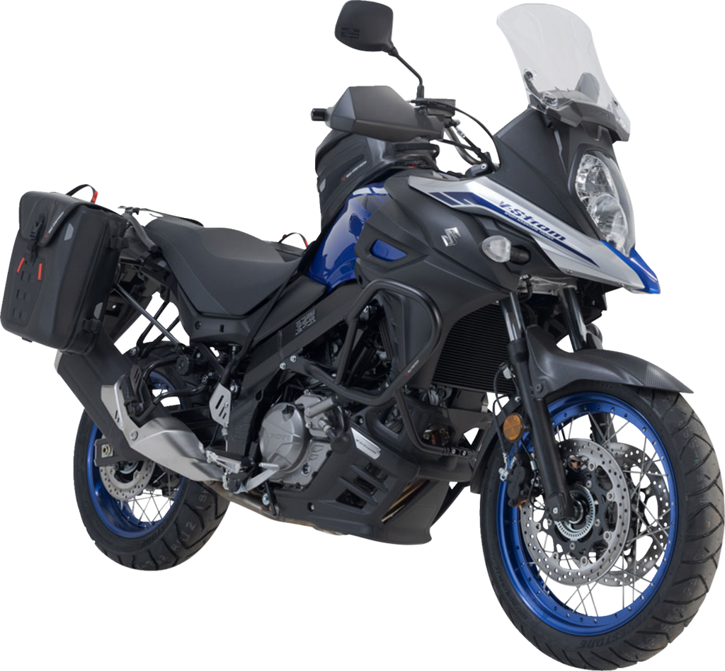 SW-MOTECH SysBag Side Bag System - Black - Suzuki V-Strom 650 '16-'24 BC.SYS.05.876.31000B