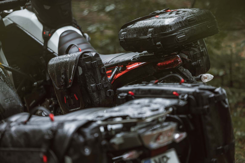 SW-MOTECH SysBag Side Bag System - Black - Triumph Speed Triple 1050 '18-'20 BC.SYS.11.901.31000B
