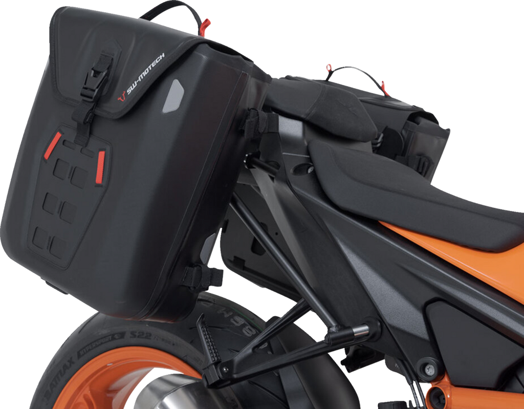 SW-MOTECH SysBag Side Bag System - Black - KTM Super Duke R 1290/1390 '19-'24 BC.SYS.04.915.31100B