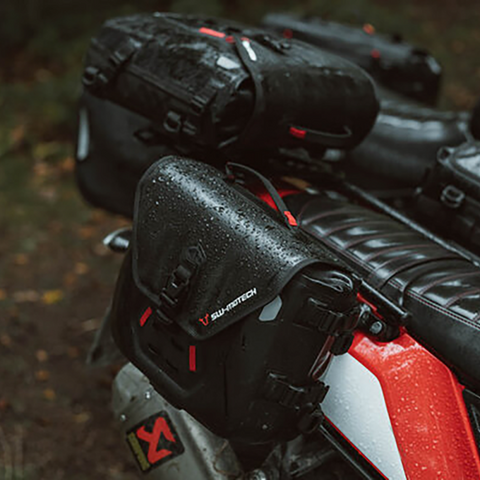 SW-MOTECH SysBag Side Bag System - Black - BMW R Nine T '14-'23 BC.SYS.07.512.31100B