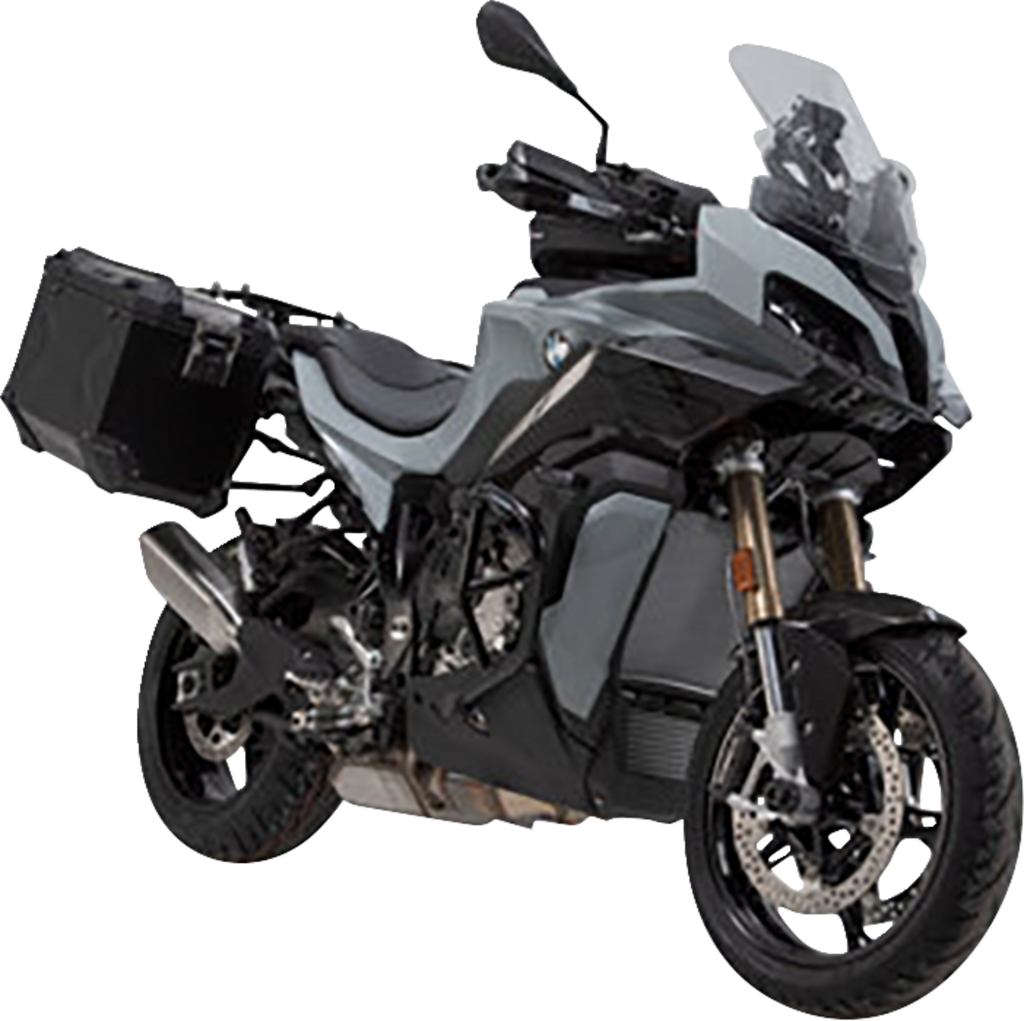SW-MOTECH TRAX ADV Aluminum Case System - Black - BMW S 1000 XR '19-'24 KFT.07.954.70001/B