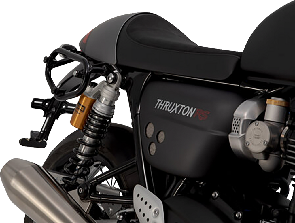 SW-MOTECH SysBag Side Bag System - Black - Triumph Thruxton 1200 RS '20-'24 BC.SYS.11.955.31000B