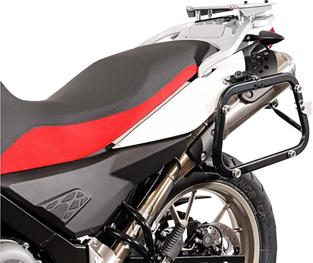 SW-MOTECH TRAX ADV Aluminum Case System - Black - BMW F 650 GS '99-'12 KFT.07.094.70000/B