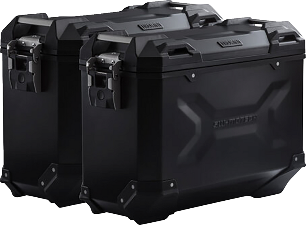 SW-MOTECH TRAX ADV Aluminum Case System - Black - BMW S 1000 XR '19-'24 KFT.07.954.70001/B