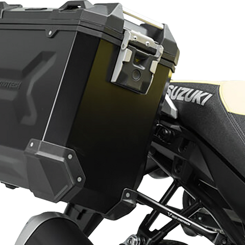 SW-MOTECH TRAX ADV Aluminum Case System - Black - Suzuki V-Strom 1000 '14-'19 KFT.05.440.70001/B