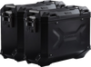 SW-MOTECH TRAX ADV Aluminum Case System - Black - Triumph Tiger 1200/Tiger Explorer 1200 '12-'21 KFT.11.483.70001/B