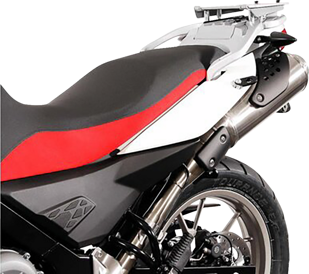 SW-MOTECH TRAX ADV Aluminum Case System - Black - BMW F 650 GS '99-'12 KFT.07.094.70000/B