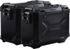 SW-MOTECH TRAX ADV Aluminum Case System - Black - BMW F 650/700/800 GS '08-'18 KFT.07.559.70001/B