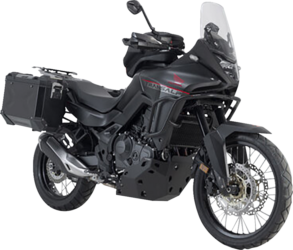 SW-MOTECH TRAX ADV Aluminum Case System - Black - Honda XL750R Transalp '24 KFT.01.070.70000/B