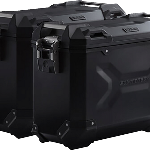 SW-MOTECH TRAX ADV Aluminum Case System - Black - Yamaha Super Tenere 1200 '12-'20 KFT.06.145.70001/B
