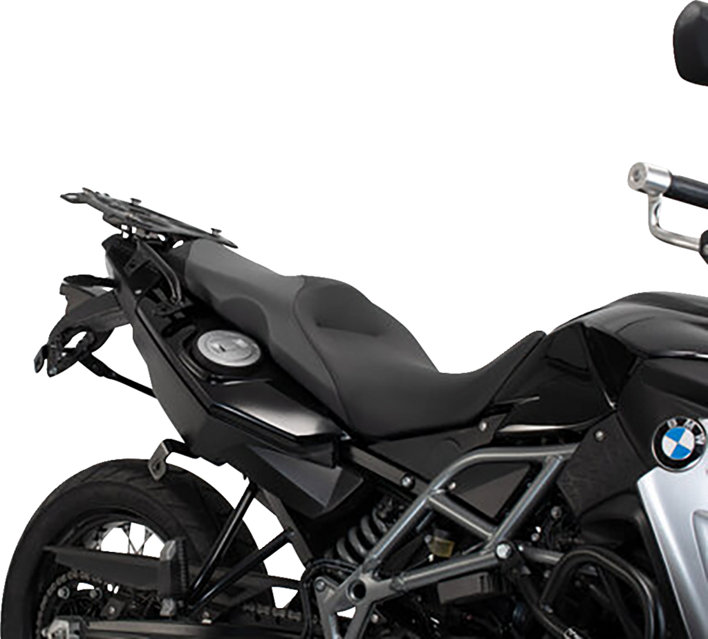 SW-MOTECH TRAX ADV Aluminum Case System - Black - BMW F 650/700/800 GS '08-'18 KFT.07.559.70001/B