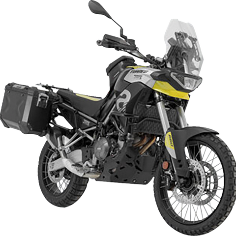 SW-MOTECH TRAX ADV Aluminum Case System - Black - Aprilia Tuareg 660 '22-'24 KFT.13.849.70000/B