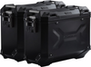 SW-MOTECH TRAX ADV Aluminum Case System - Black - Yamaha Tracer 9 GT '21-'24 KFT.06.921.70000/B