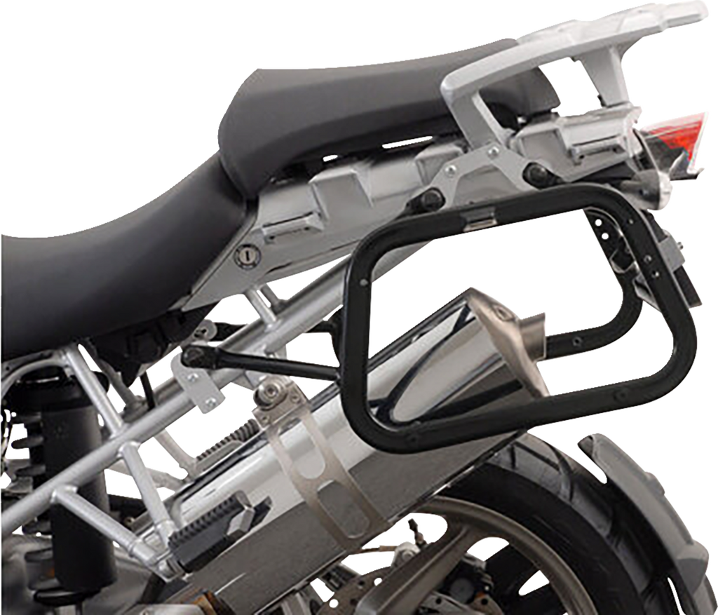 SW-MOTECH TRAX ADV Aluminum Case System - Black - BMW R 1200 GS '04-'13 KFT.07.311.70000/B