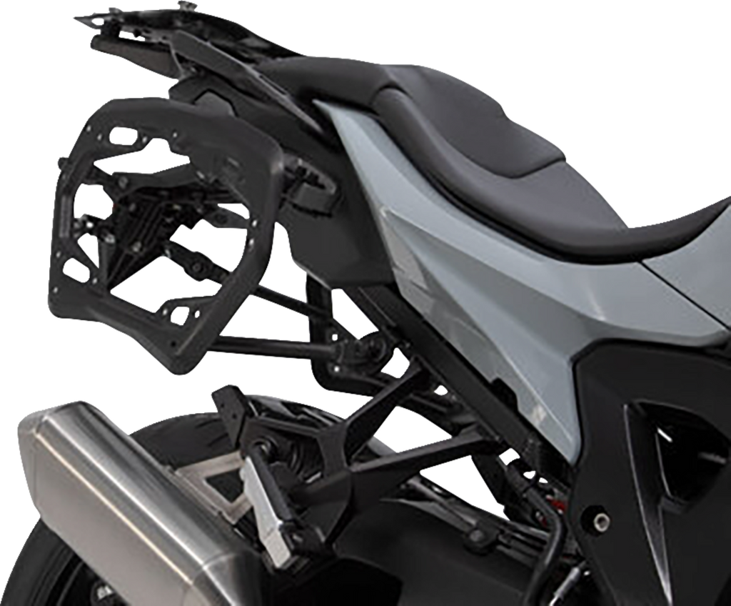 SW-MOTECH TRAX ADV Aluminum Case System - Black - BMW S 1000 XR '19-'24 KFT.07.954.70001/B
