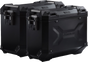 SW-MOTECH TRAX ADV Aluminum Case System - Black - Honda Africa Twin '16-'17 KFT.01.622.70001/B