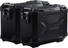 SW-MOTECH TRAX ADV Aluminum Case System - Black - Aprilia Tuareg 660 '22-'24 KFT.13.849.70000/B