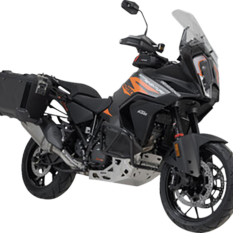 SW-MOTECH TRAX ADV Aluminum Case System - Black - KTM Super Adventure 1290 R/S '21-'24 KFT.04.835.70000/B