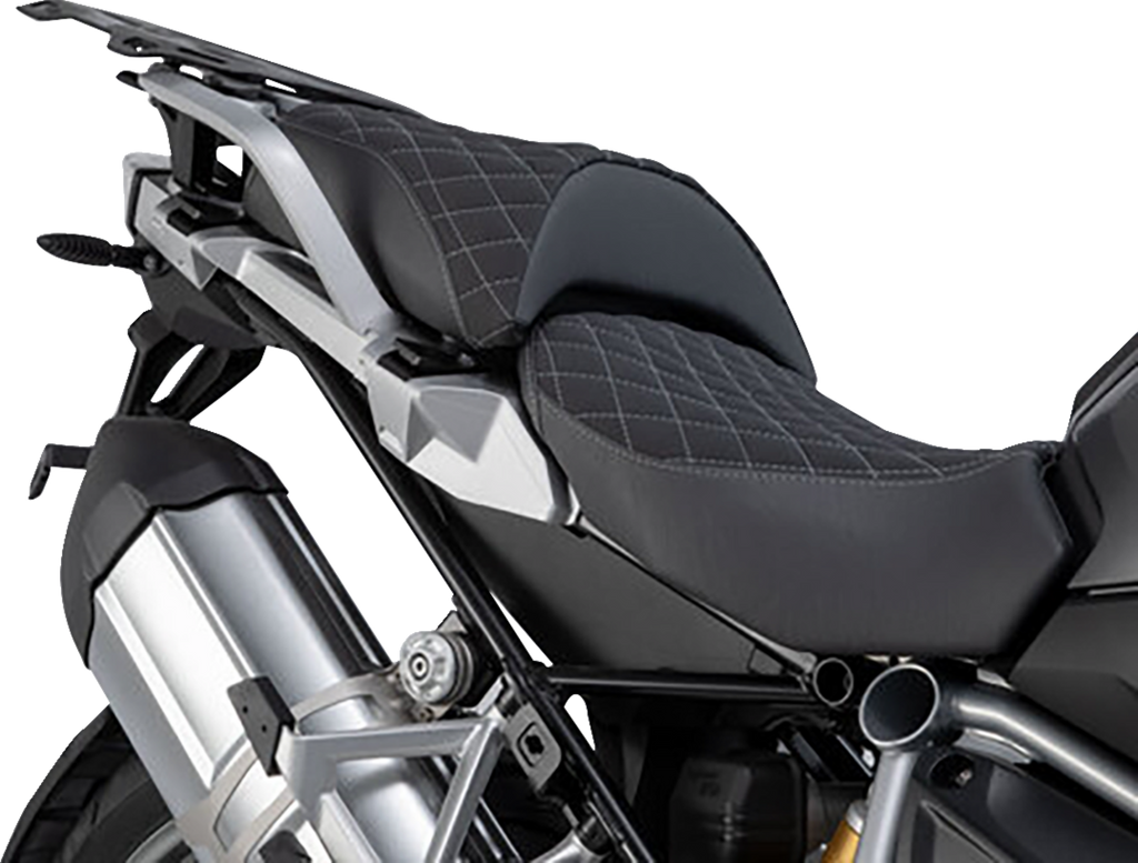 SW-MOTECH TRAX ADV Aluminum Case System - Black - BMW R 1200/1250 GS '12-'24 KFT.07.664.70001/B