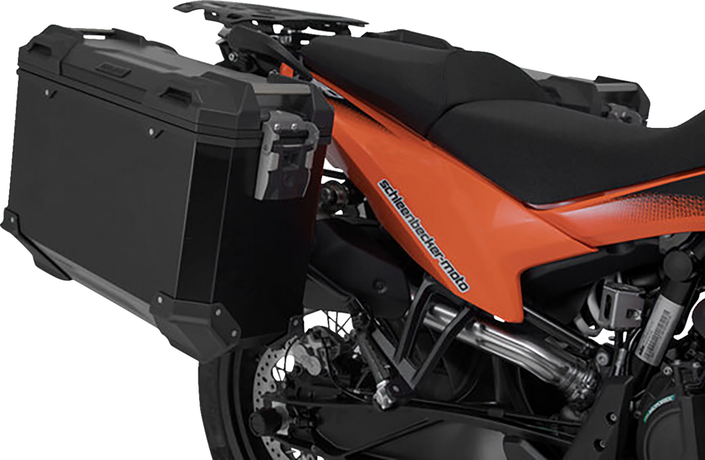 SW-MOTECH TRAX ADV Aluminum Case System - Black - KTM Adventure 790/890/SMT 890 '19-'24 KFT.04.521.70001/B