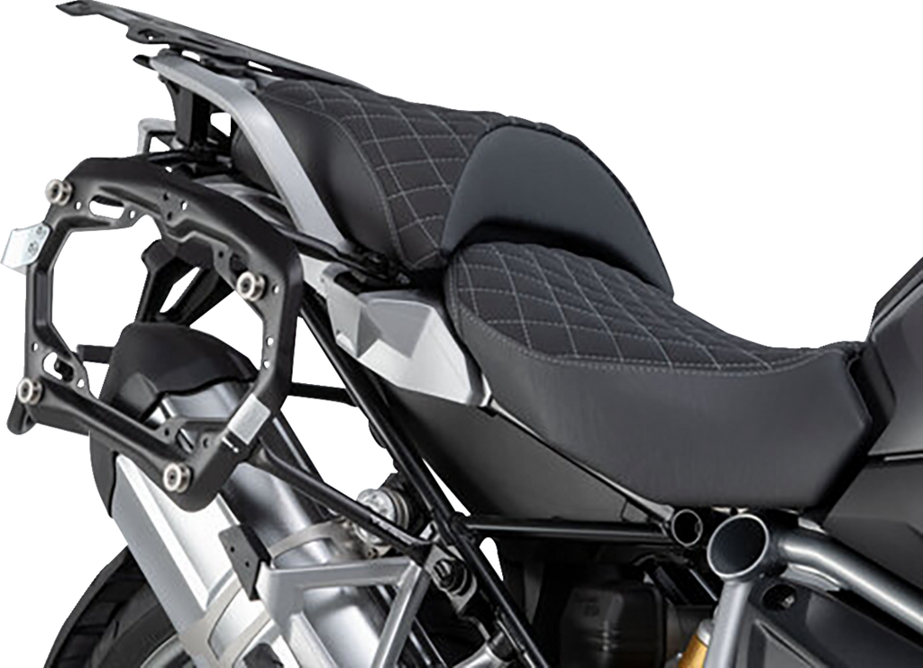 SW-MOTECH TRAX ADV Aluminum Case System - Black - BMW R 1200/1250 GS '12-'24 KFT.07.664.70001/B