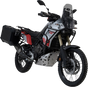 SW-MOTECH TRAX ADV Aluminum Case System - Black - Yamaha Tenere 700 '21-'24 KFT.06.799.70002/B