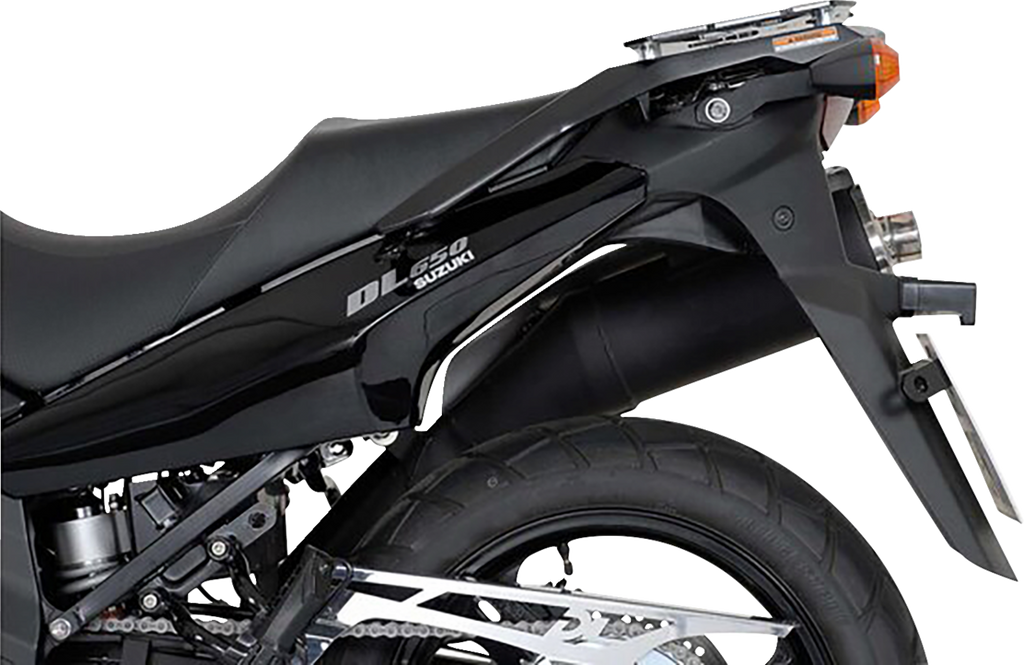 SW-MOTECH TRAX ADV Aluminum Case System - Black - Suzuki V-Strom 650 '04-'10 KFT.05.294.70000/B