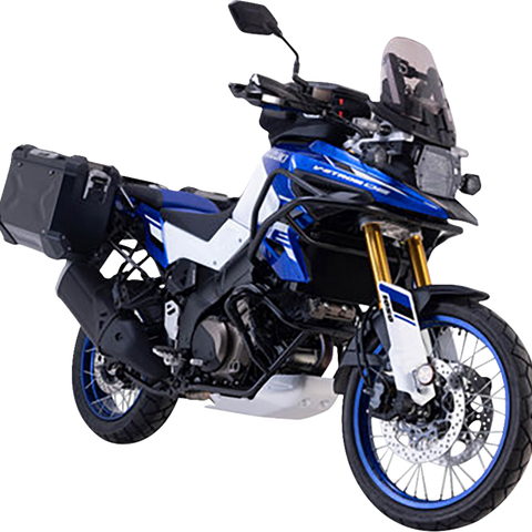 SW-MOTECH TRAX ADV Aluminum Case System - Black - Suzuki V-Strom 1050 DE '23-'24 KFT.05.965.70000/B