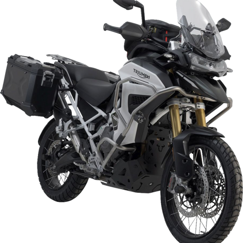 SW-MOTECH TRAX ADV Aluminum Case System - Black - Triumph Tiger Explorer1200 '22-'24 KFT.11.905.70102/B