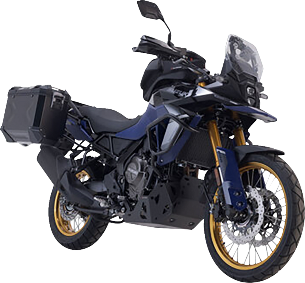 SW-MOTECH TRAX ADV Aluminum Case System - Black - Suzuki V-Strom 800 '23-'24 KFT.05.845.70000/B