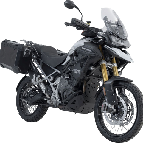 SW-MOTECH TRAX ADV Aluminum Case System - Black - Triumph Tiger 1200 '22-'24 KFT.11.905.70002/B
