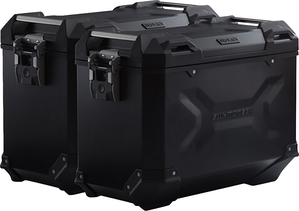 SW-MOTECH TRAX ADV Aluminum Case System - Black - BMW F 650 GS/G 650 GS '99-'15 KFT.07.094.70100/B
