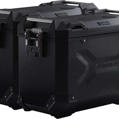 SW-MOTECH TRAX ADV Aluminum Case System - Black - BMW F 650 GS/G 650 GS '99-'15 KFT.07.094.70100/B