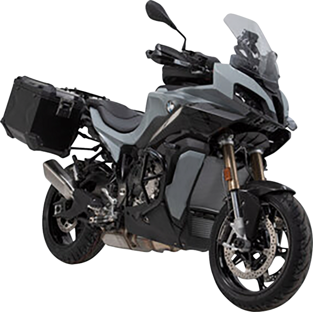 SW-MOTECH TRAX ADV Aluminum Case System - Black - BMW S 1000 XR '19-'24 KFT.07.954.70101/B