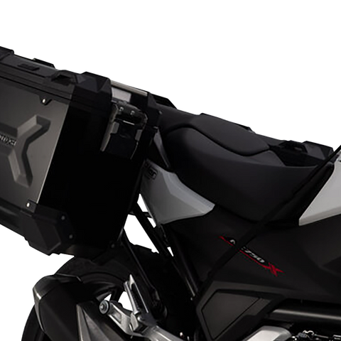 SW-MOTECH TRAX ADV Aluminum Case System - Black - Honda NC750 '16-'20 KFT.01.699.70101/B